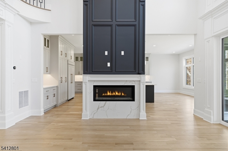 2 Heather Lane Scotch Plains, NJ 07076 - Photo 5 of 17 a living room with a fireplace