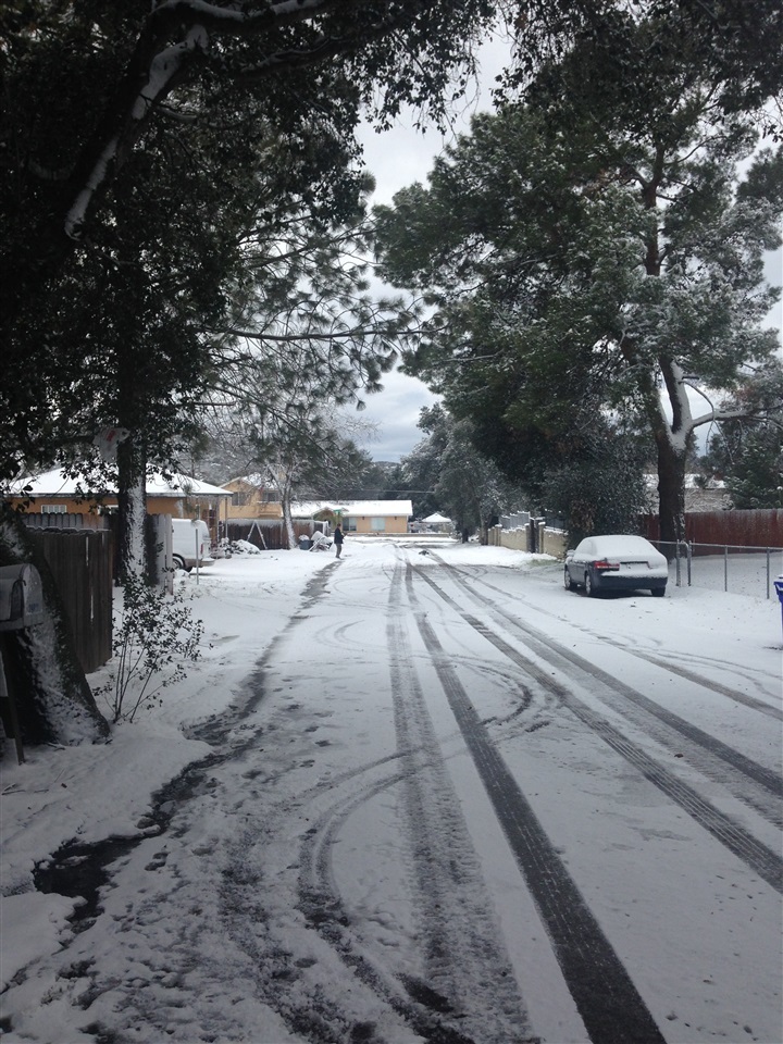 29823 Widgeon Road Campo, CA 91906 - Photo 21 of 24 Light snow once or twice a year--street view.