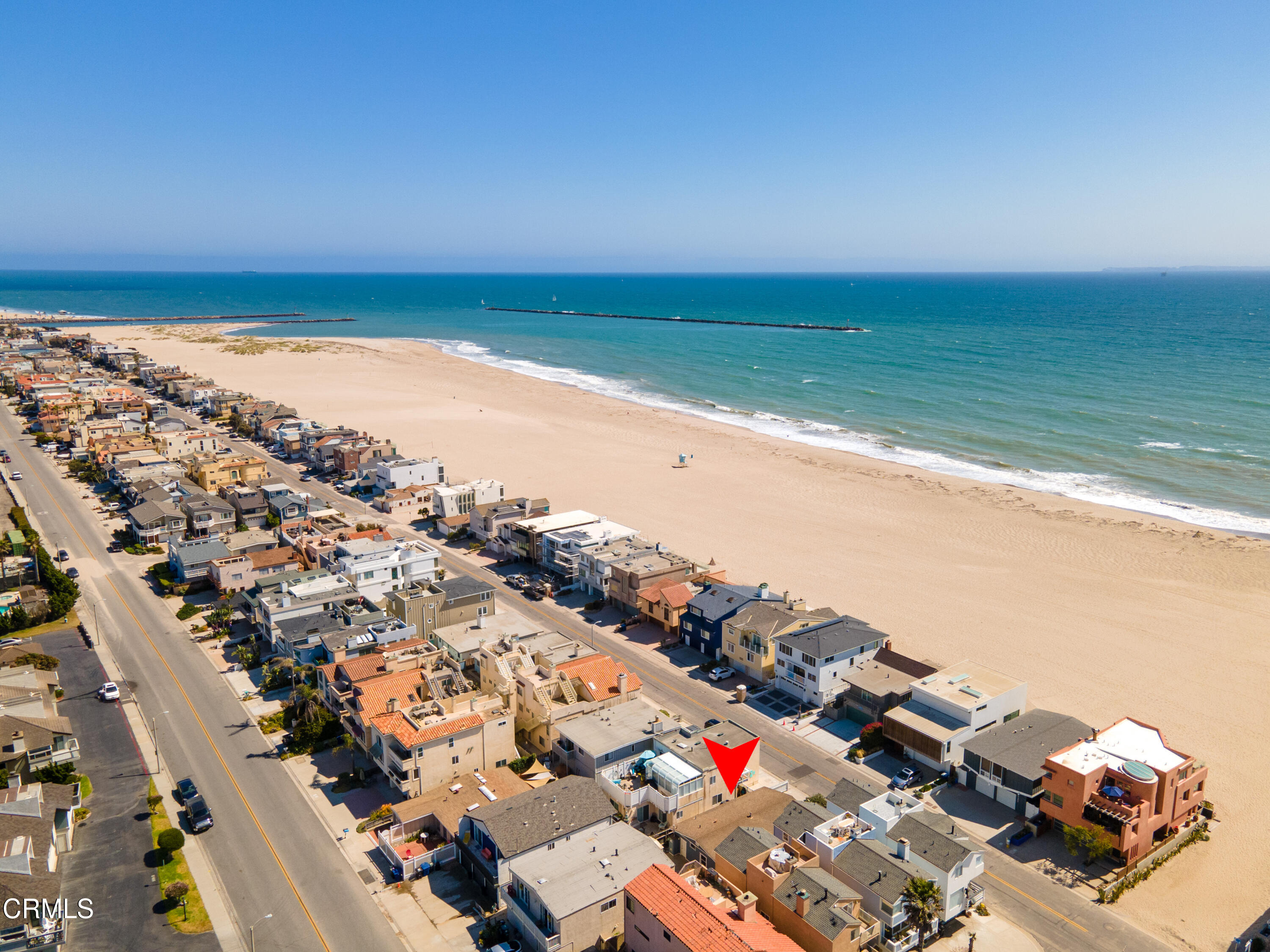 3652 Ocean Drive Oxnard, CA 93035 - Photo 27 of 28 an aerial view of a ocean beach