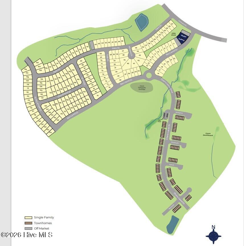104 Clementine Street Angier, NC 27501 - Photo 26 of 27 Laurel Oaks Site Map
