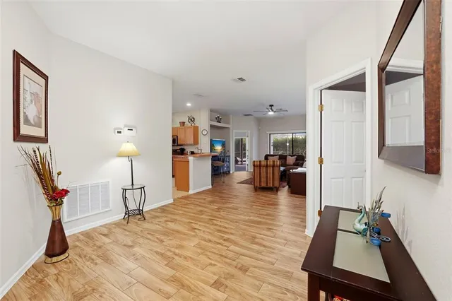 a view of a living room