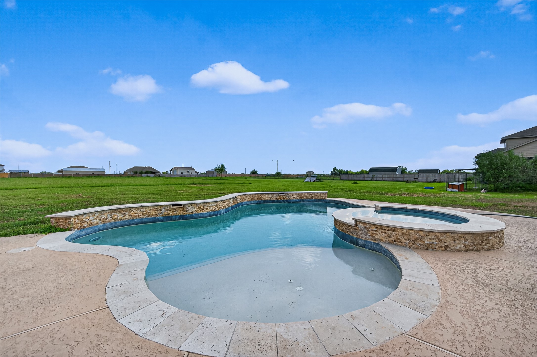 8007 Lehman Road Beasley, TX 77417 - Photo 42 of 47 a view of a swimming pool and a yard
