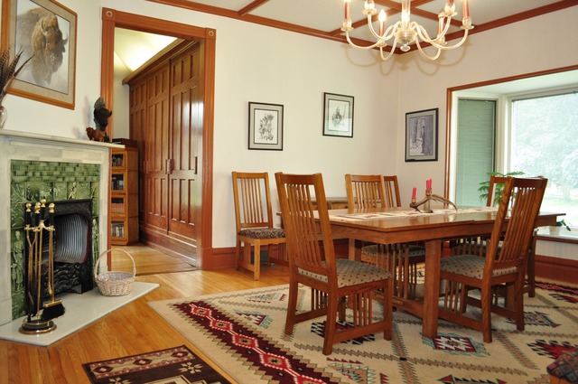 30 West Avenue Riverside, IL 60546 - Photo 5 of 21 a view of a dining room with furniture
