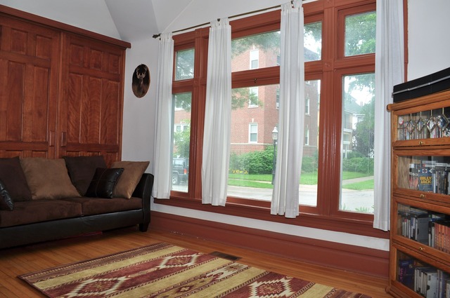 30 West Avenue Riverside, IL 60546 - Photo 8 of 21 a living room with furniture and a book shelf