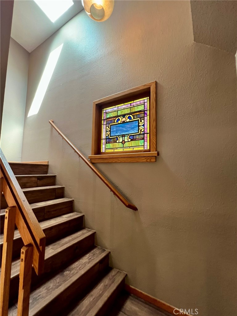 3151 Ramsey Road Cambria, CA 93428 - Photo 11 of 46 Beautiful touches like this stained glass window