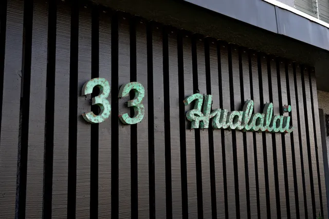 a view of a backyard of the house