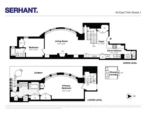 $1,999,000 | 40 East 74th Street, Unit 1 | Lenox Hill