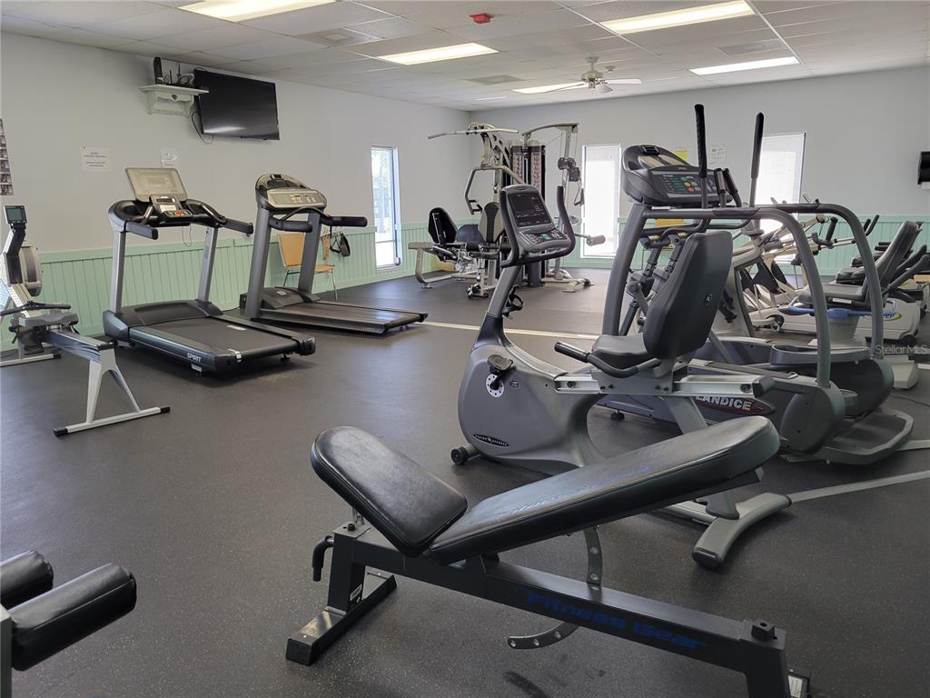 4775 Tri Par Drive Sarasota, FL 34234 - Photo 46 of 50 a view of a room with gym equipment