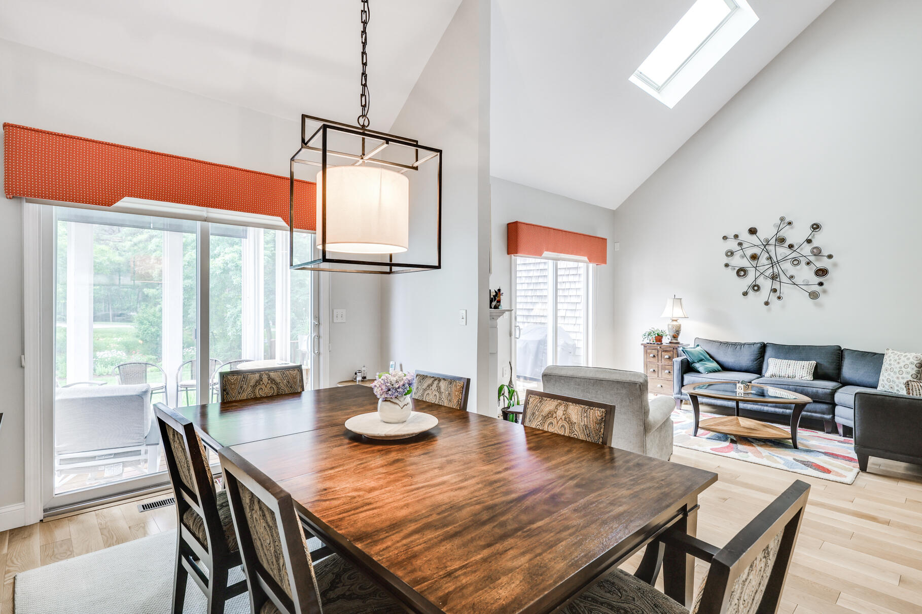 9 Stratford Ridge Mashpee, MA 02649 - Photo 17 of 34 a view of a dining room with furniture window and wooden floor