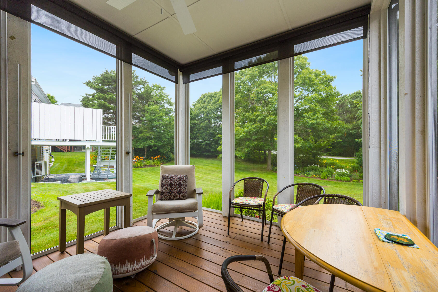 9 Stratford Ridge Mashpee, MA 02649 - Photo 5 of 34 a living room with patio furniture and a large window