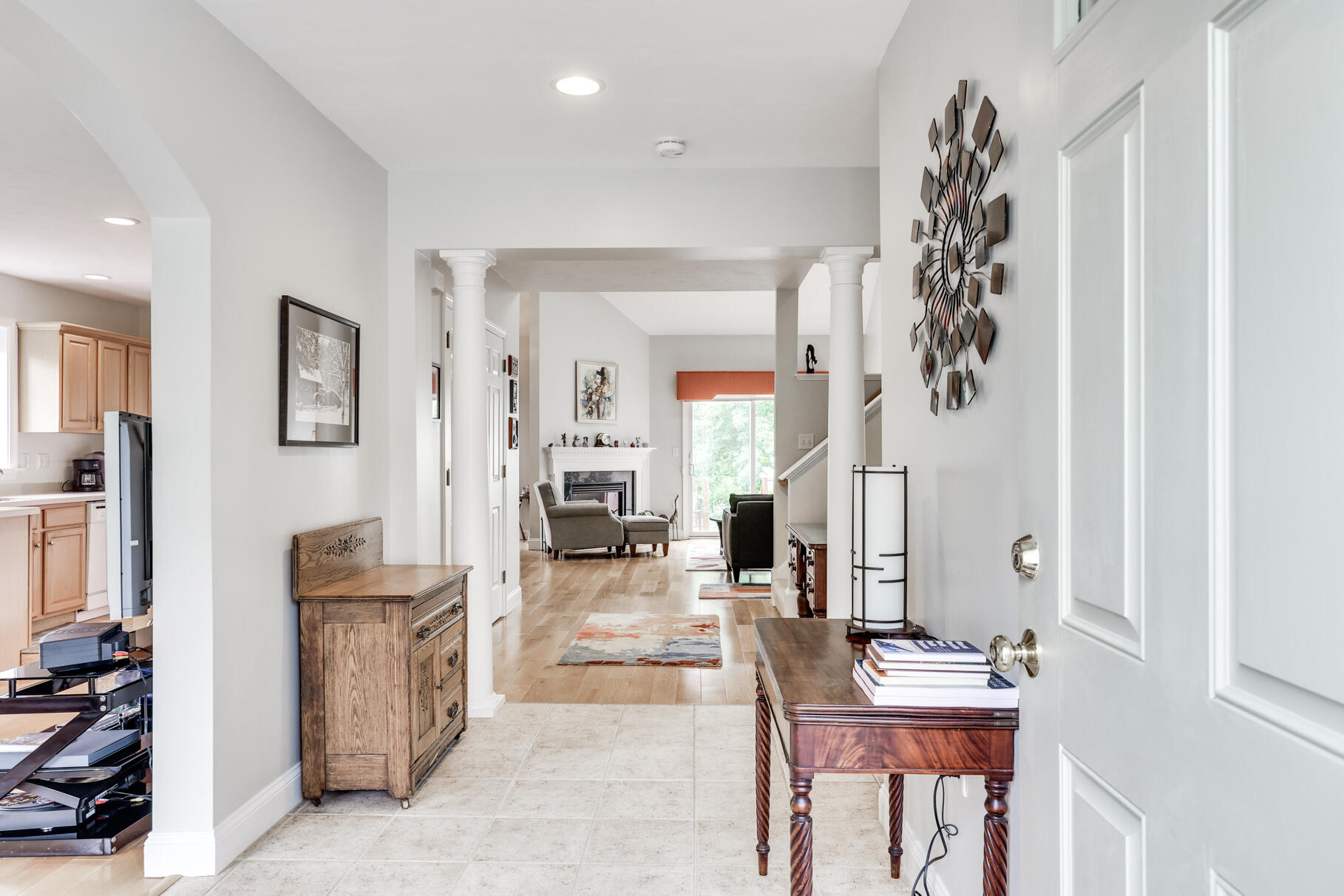 9 Stratford Ridge Mashpee, MA 02649 - Photo 7 of 34 a living room with furniture and wooden floor