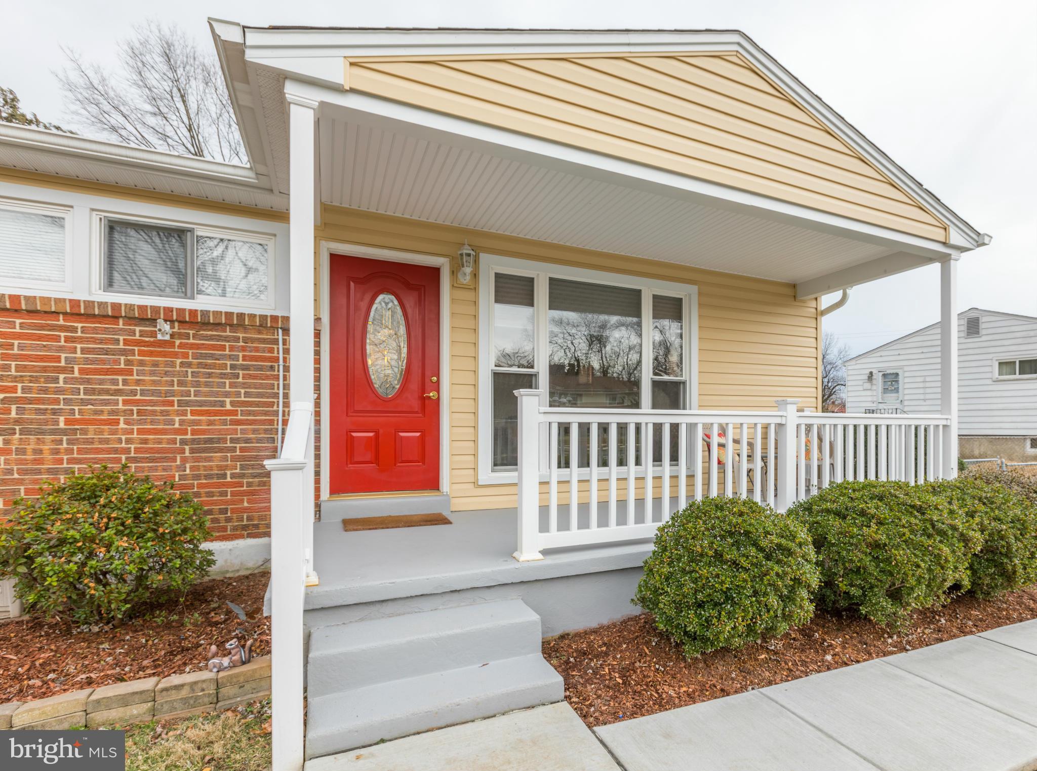 2507 Harwood Road Baltimore, MD 21234 - Photo 3 of 25 Porch has maintenance-free railings