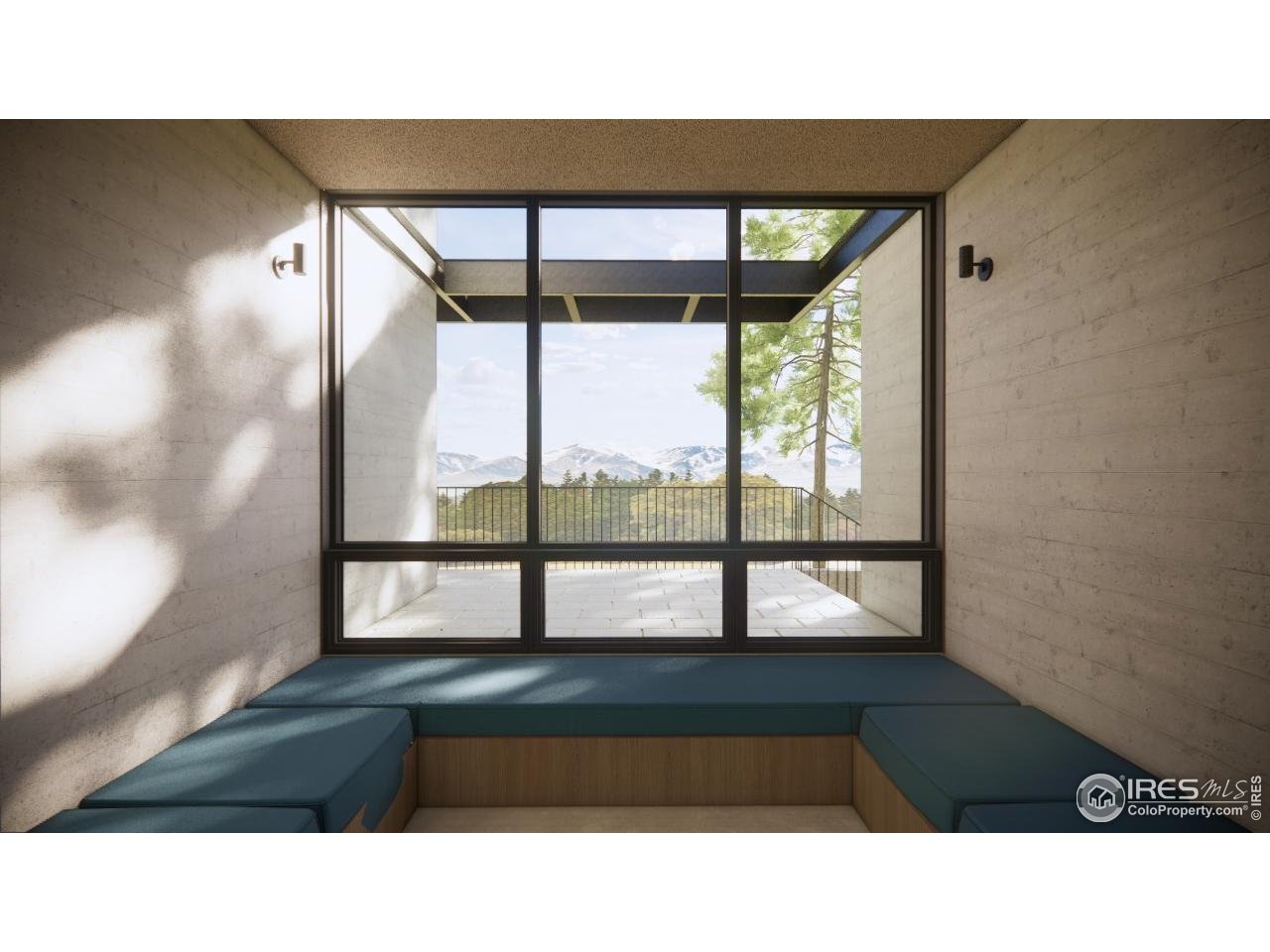 695 Cutter Lane Boulder, CO 80302 - Photo 17 of 39 a black and white photo of a living room