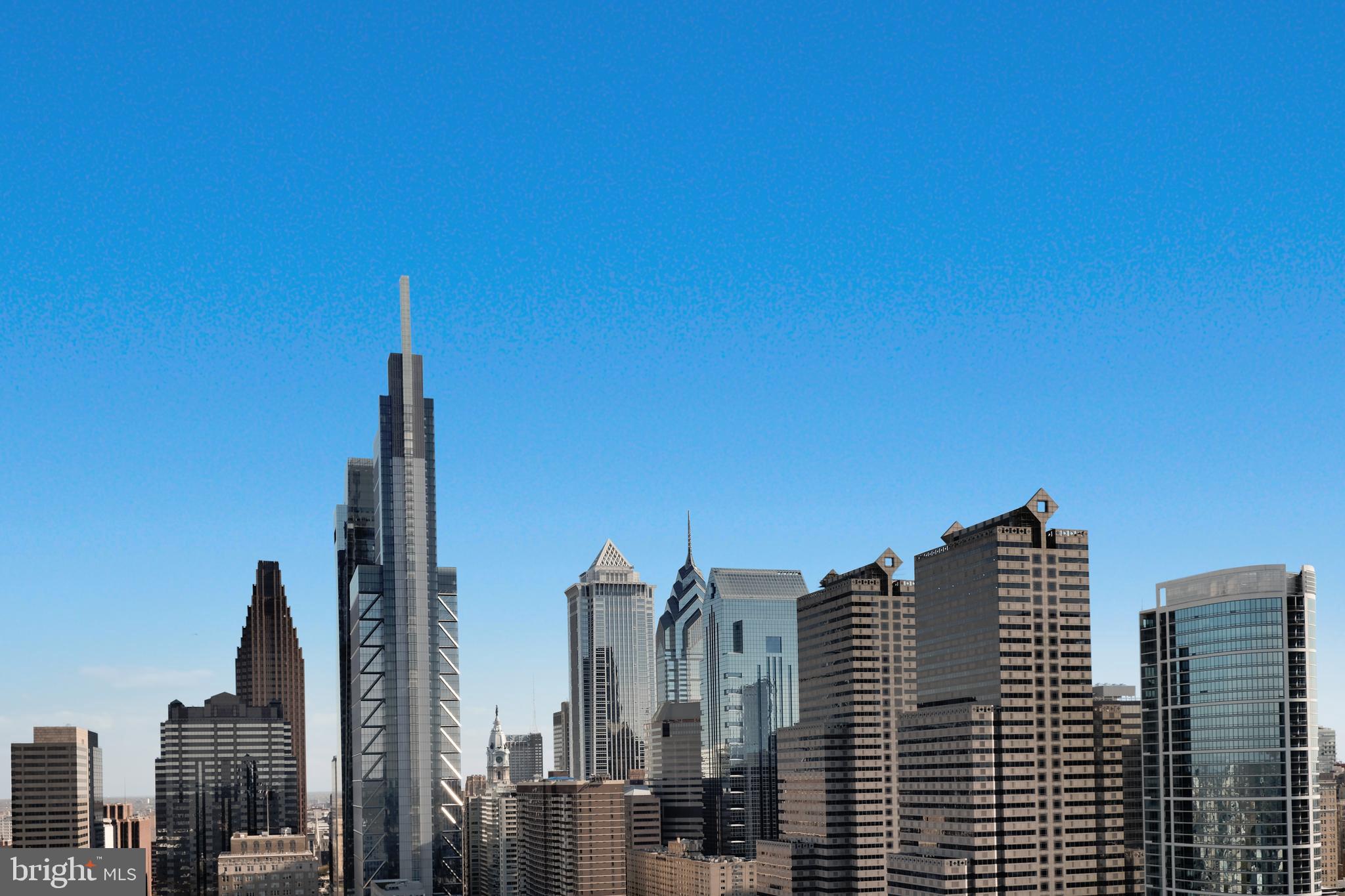 58 North 23rd Street, Unit 1309 Philadelphia, PA 19103 - Photo 25 of 30 a view of city with tall buildings
