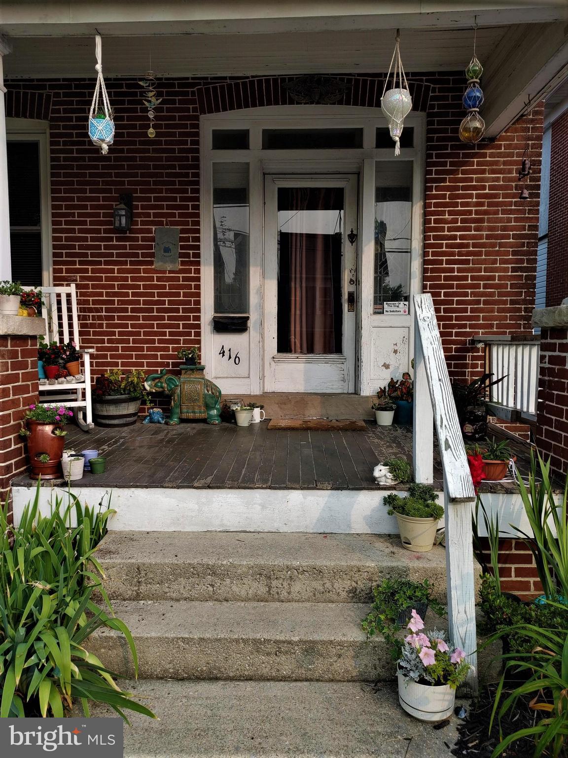 416 Frederick Street Hanover, PA 17331 - Photo 3 of 59 Today, the front porch welcomes you home.