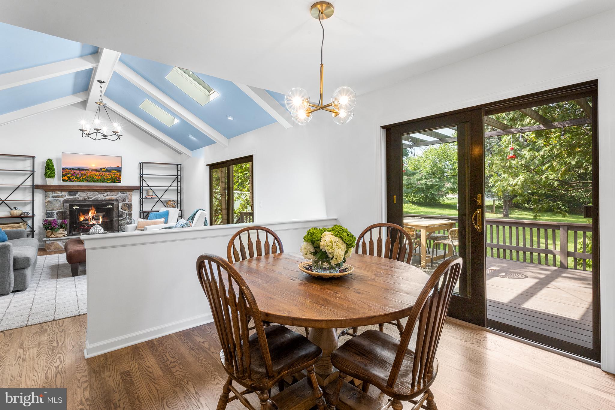 906 Copper Beech Lane Wayne, PA 19087 - Photo 11 of 31 Step out to back deck