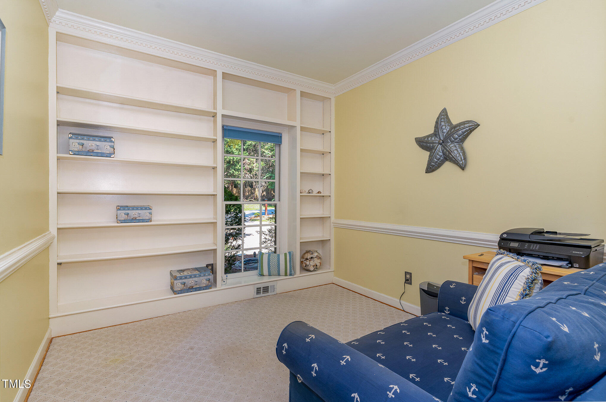 109 Lochfield Drive Cary, NC 27518 - Photo 15 of 43 a room with a bed and a window