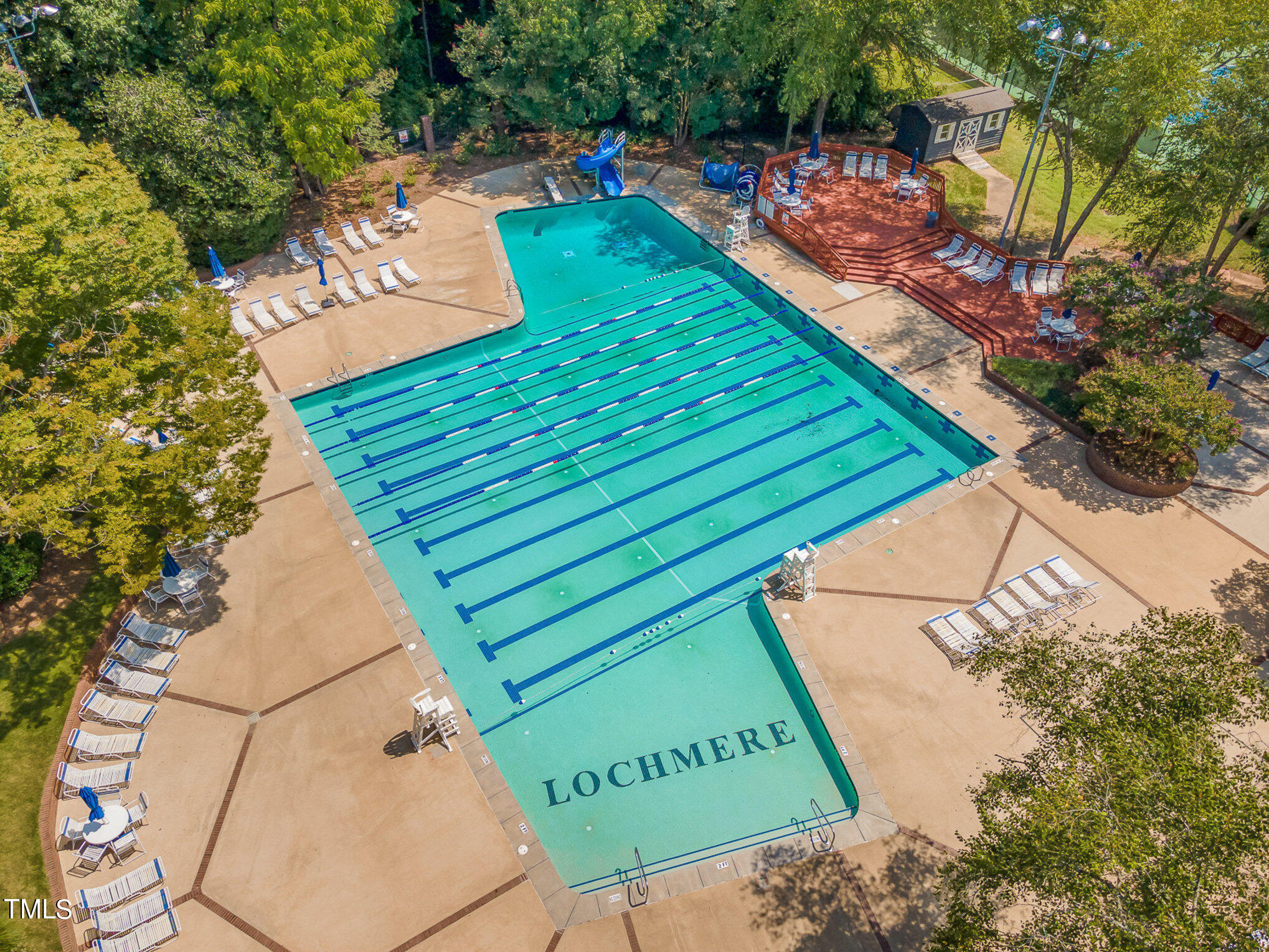 109 Lochfield Drive Cary, NC 27518 - Photo 38 of 43 an aerial view of a house