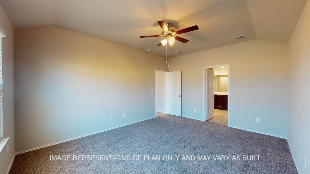 3101 Taddy Road Lorena, TX 76655 - Photo 15 of 27 a view of an empty room and chandelier fan