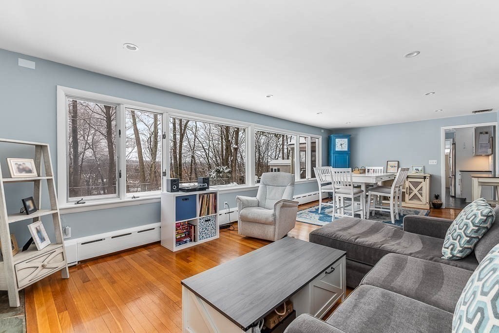18 Greensboro Road Dedham, MA 02026 - Photo 5 of 39 a living room with furniture and a large window