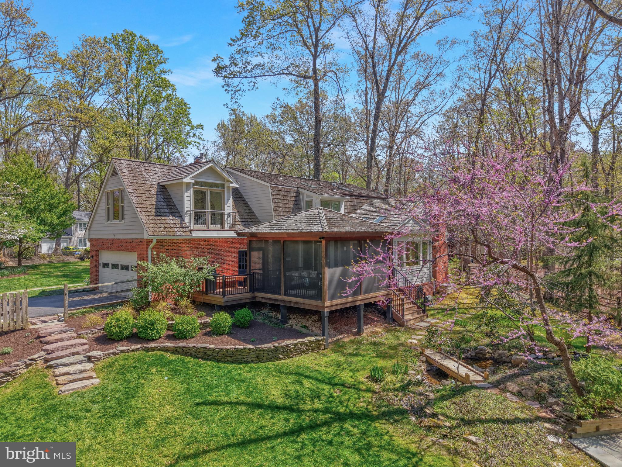 11809 State Rte 4707 Reston, VA 20191 - Photo 63 of 70 Great hardscaping with stacked stone walls & steps