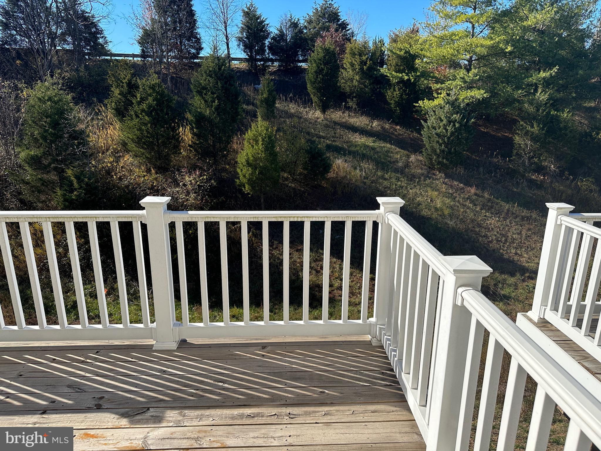 9886 Hopkins Loop Manassas, VA 20110 - Photo 22 of 50 a view of a wooden deck