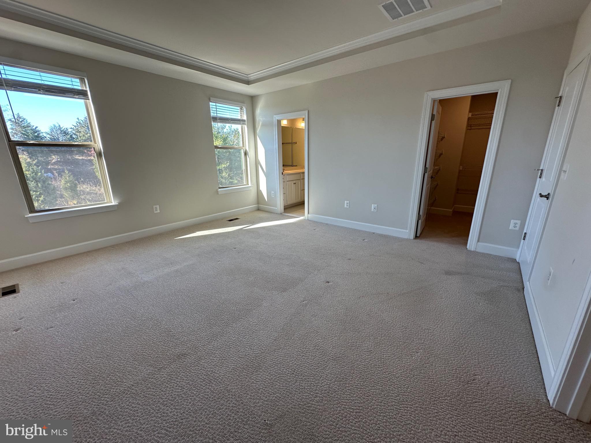 9886 Hopkins Loop Manassas, VA 20110 - Photo 31 of 50 an empty room with windows and closet