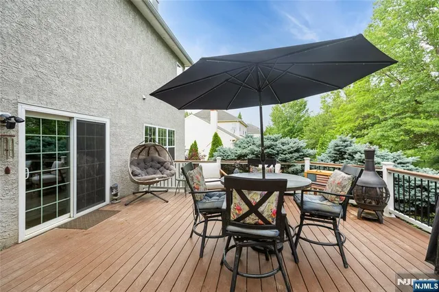 a view of an empty room with storage