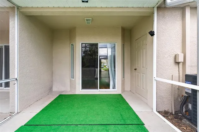 a view of backyard space