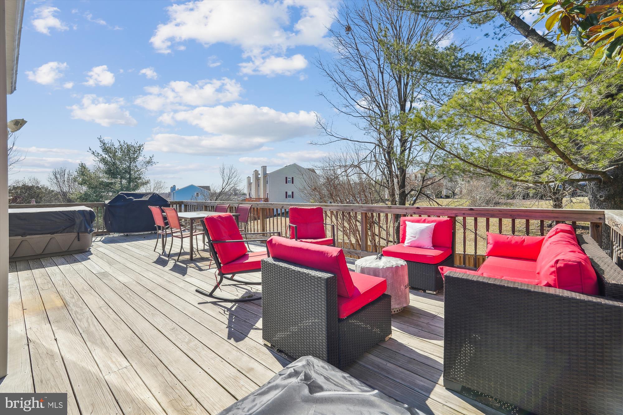 2917 Gracefield Road Silver Spring, MD 20904 - Photo 39 of 51 an outdoor sitting area with furniture and city view