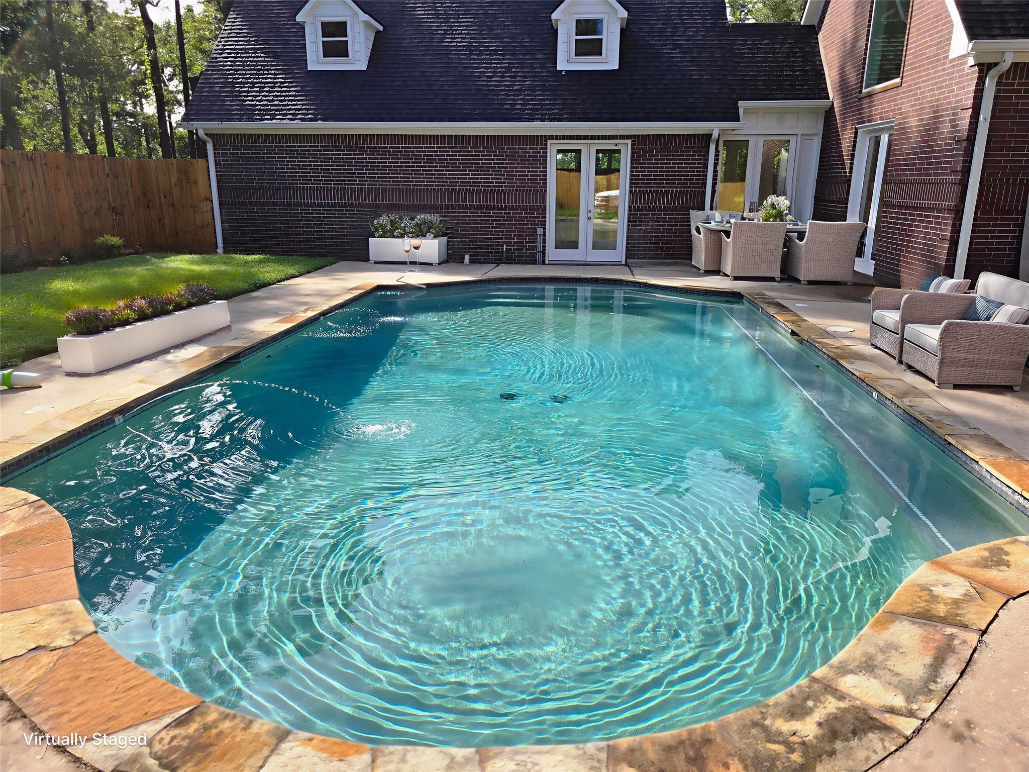 18489 Country Pl Drive Conroe, TX 77302 - Photo 3 of 50 a view of a house with backyard porch and sitting area