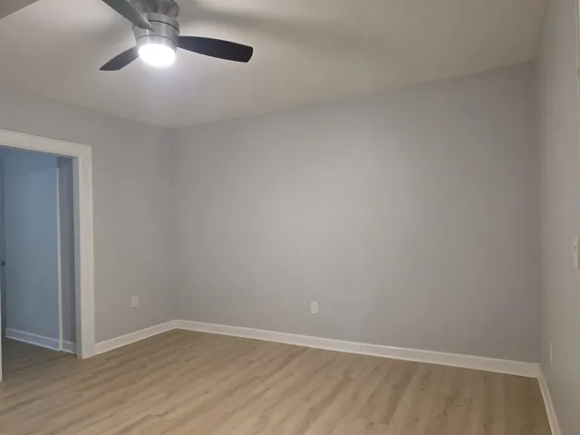 wooden floor in an empty room