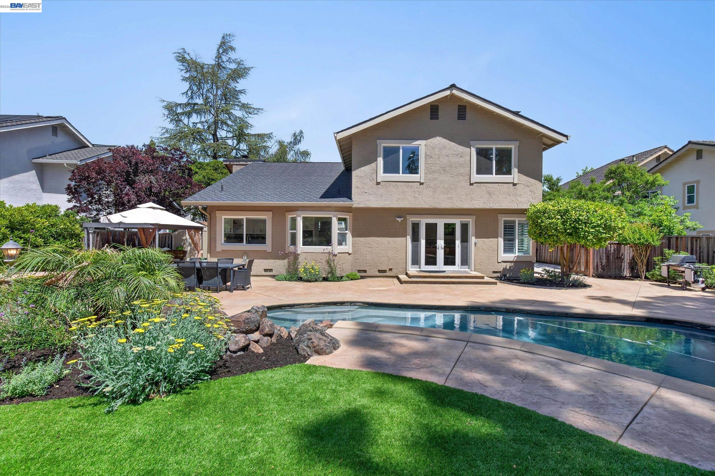 515 Burns Circle San Ramon, CA 94583 - Photo 41 of 49 a front view of a house with a yard