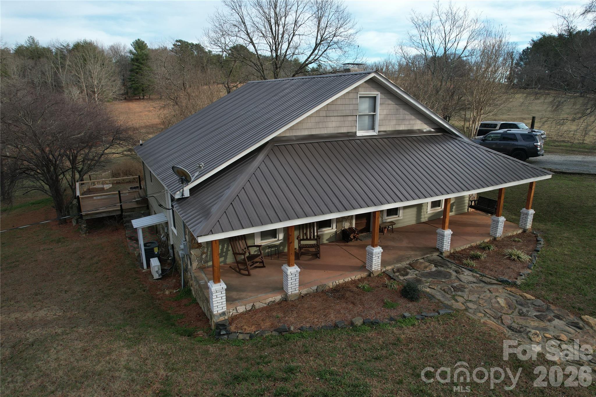 740 Moriah Church Road Casar, NC 28020 - Photo 6 of 31 a view of a house with a yard