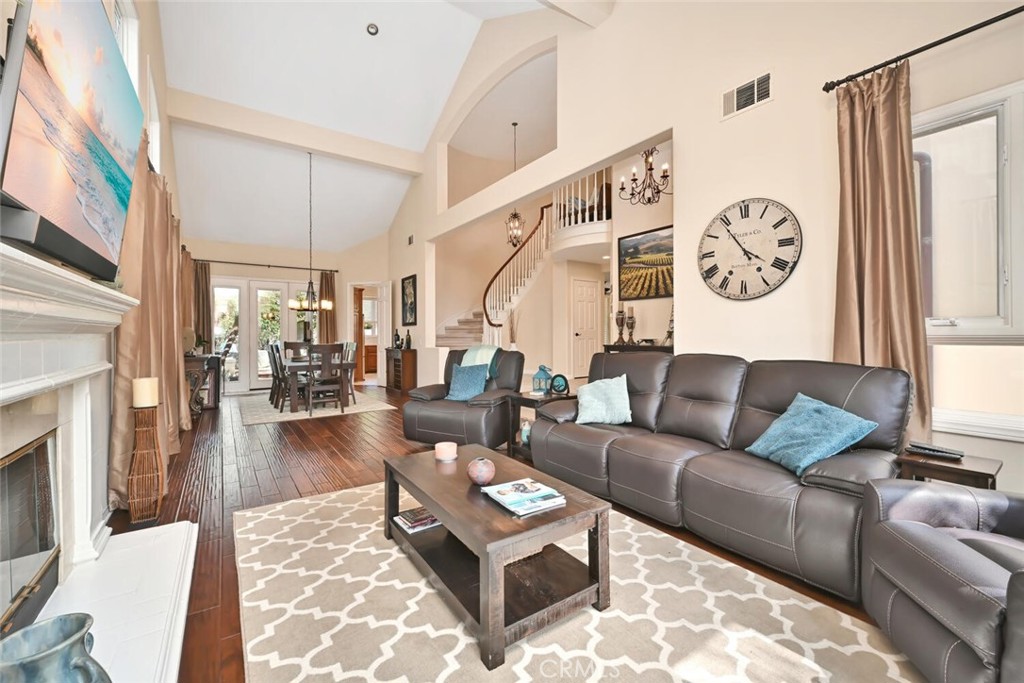 6546 Morningside Drive Huntington Beach, CA 92648 - Photo 23 of 74 a living room with furniture and a fireplace