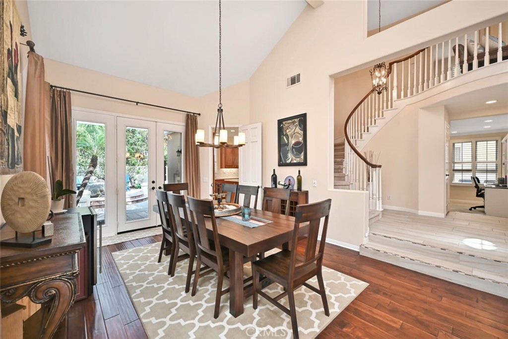 6546 Morningside Drive Huntington Beach, CA 92648 - Photo 28 of 74 a view of a dining room with furniture window and wooden floor