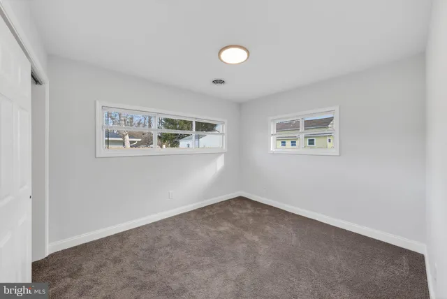 a view of room with window