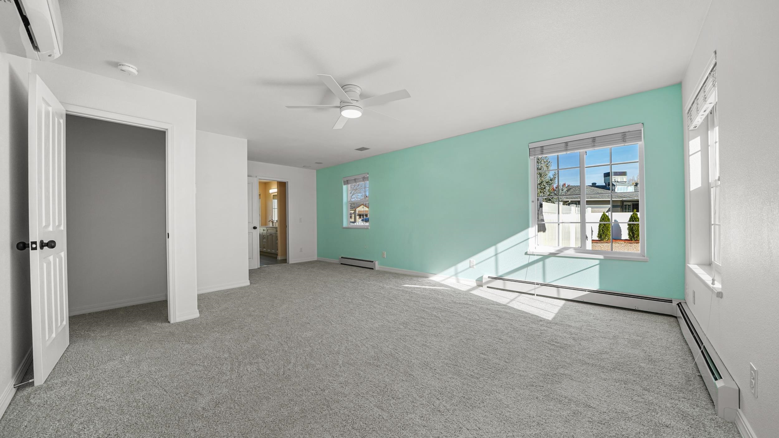 1631 Ptarmigan Ridge Court Grand Junction, CO 81506 - Photo 13 of 33 a view of livingroom with hardwood floor and ceiling fan