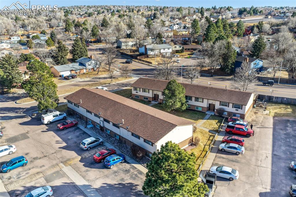 6610 Dublin Loop West, Unit 2 Colorado Springs, CO 80918 - Photo 47 of 50 an aerial view of a city