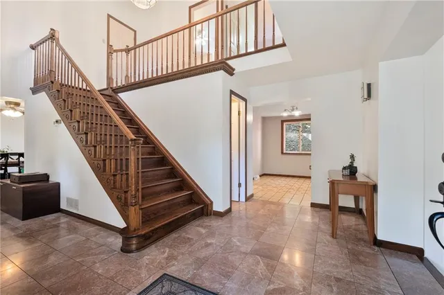 a view of front door