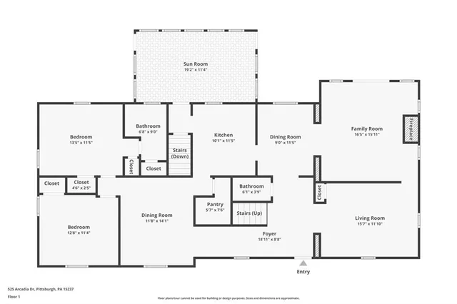$465,000 | 525 Arcadia Drive, Pittsburgh, PA 15237