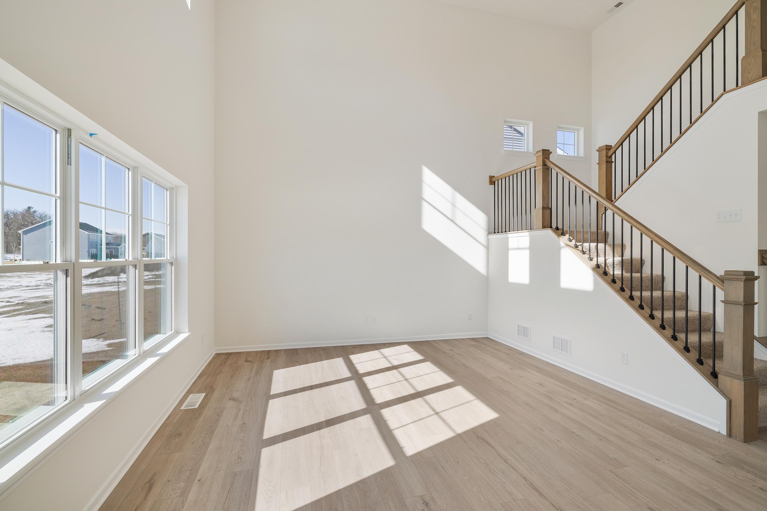 545 East 130th Place Crown Point, IN 46307 - Photo 13 of 25 a view of entryway and hall with wooden floor