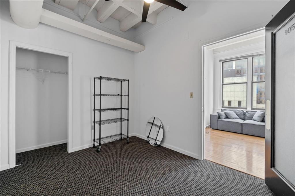 32 Peachtree Street Northwest, Unit 804 Atlanta, GA 30303 - Photo 19 of 40 a view of an empty room and window