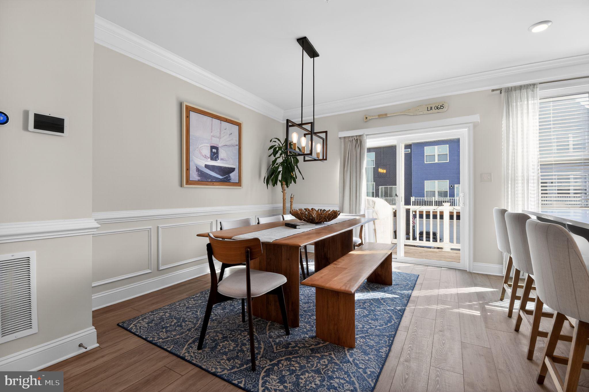 322 Bright Light Court Edgewater, MD 21037 - Photo 21 of 36 Spacious eating area. Upgraded light fixutres.