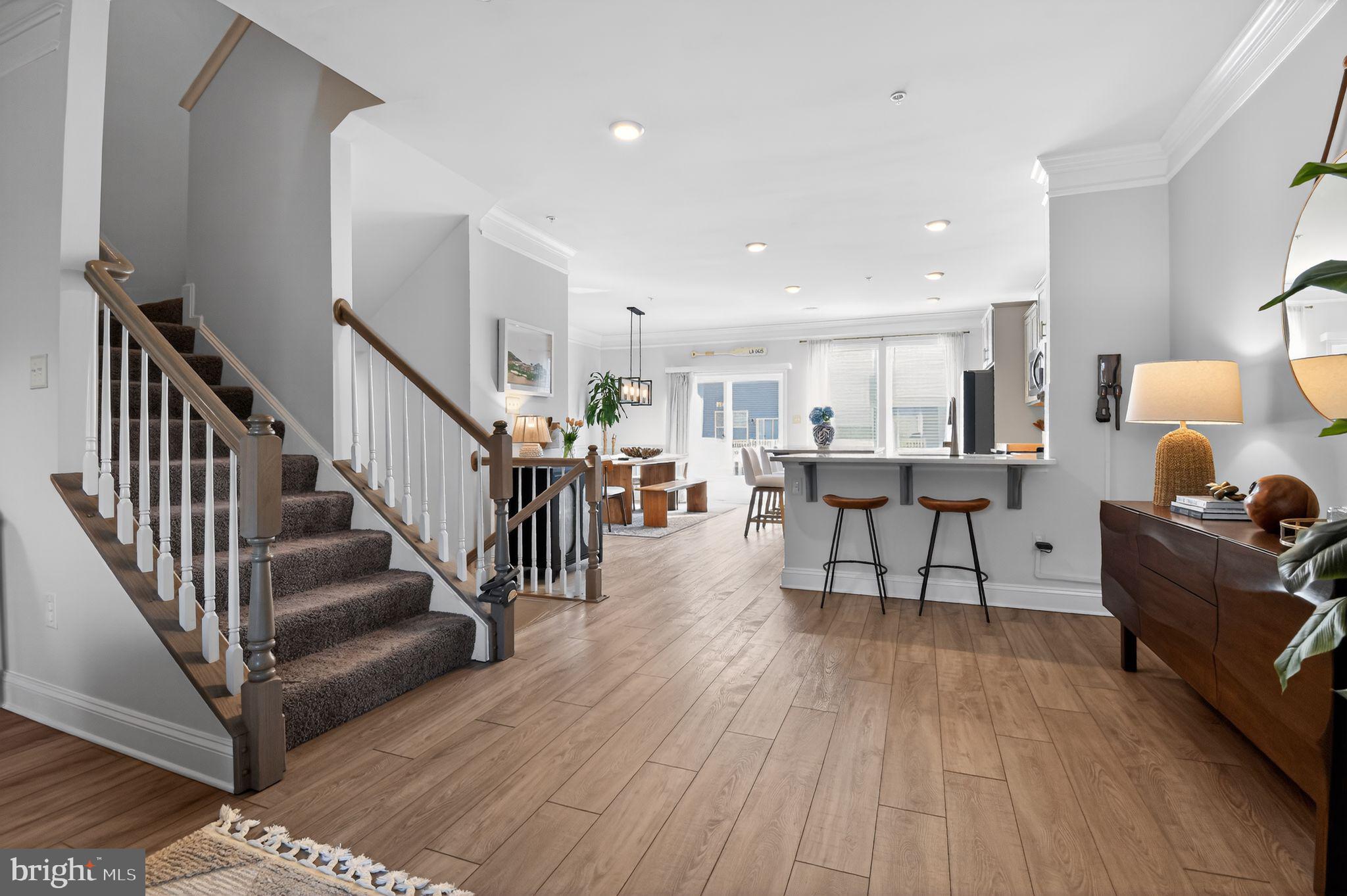 322 Bright Light Court Edgewater, MD 21037 - Photo 24 of 36 Center stairway to upper level.