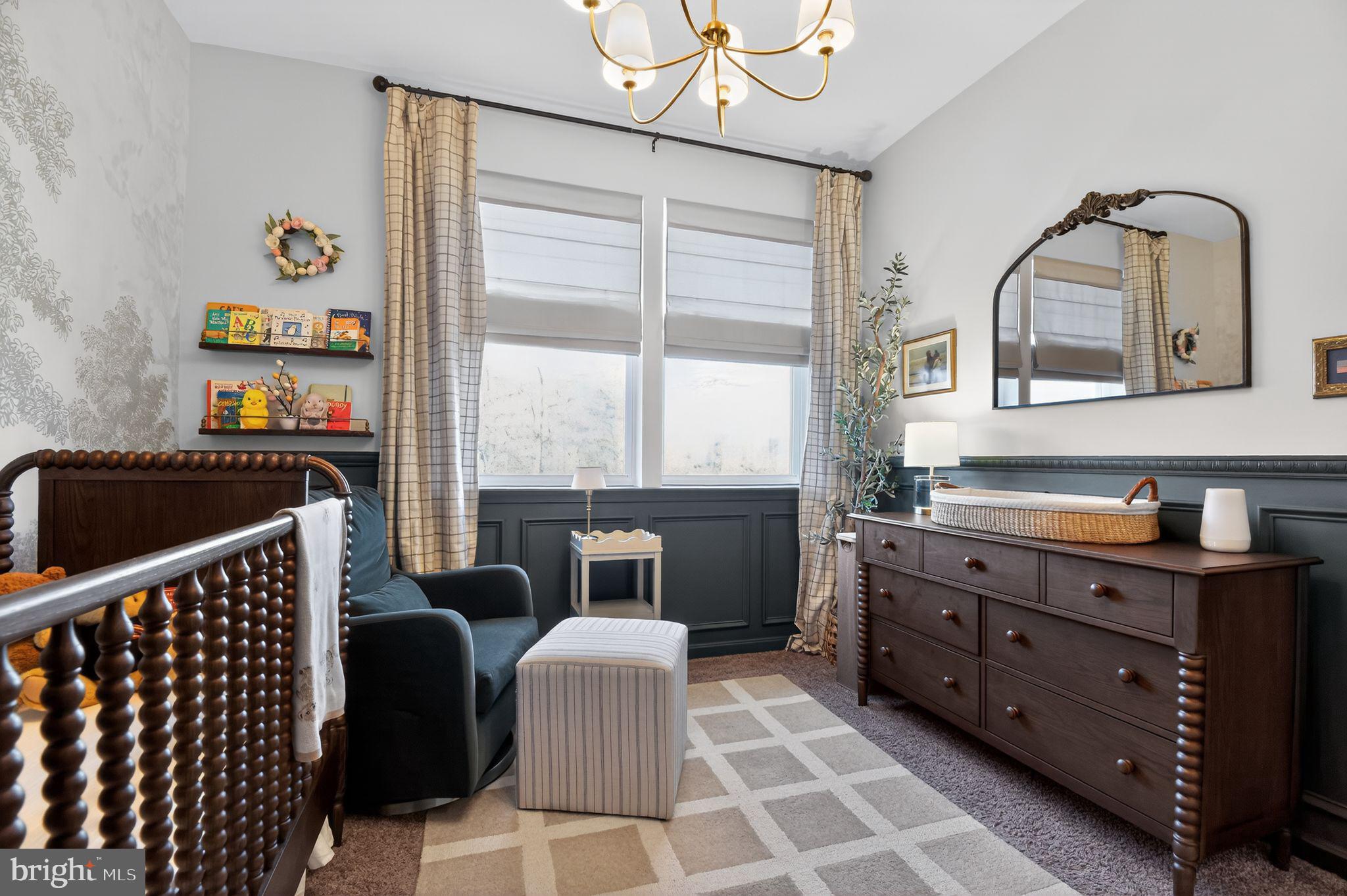 322 Bright Light Court Edgewater, MD 21037 - Photo 31 of 36 Bedroom 2. Custom trim.