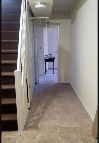 a view of a room with window