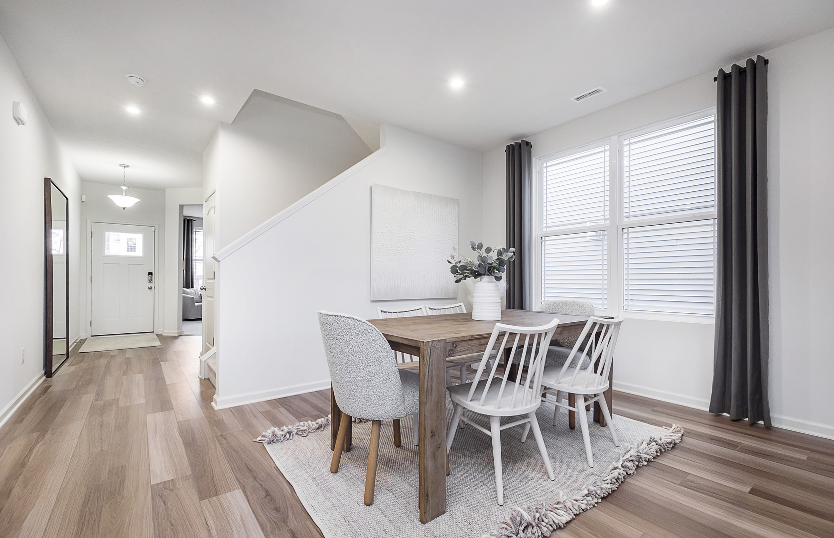 966 Houston Street Batavia, IL 60510 - Photo 12 of 20 a view of a dining room with furniture and wooden floor