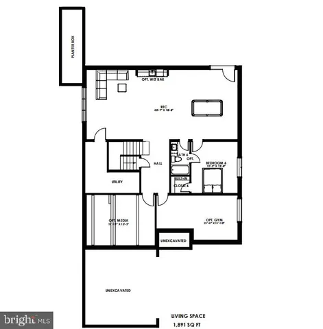 a picture of a bench in front of a building