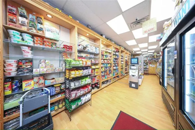 a room with storage and utility